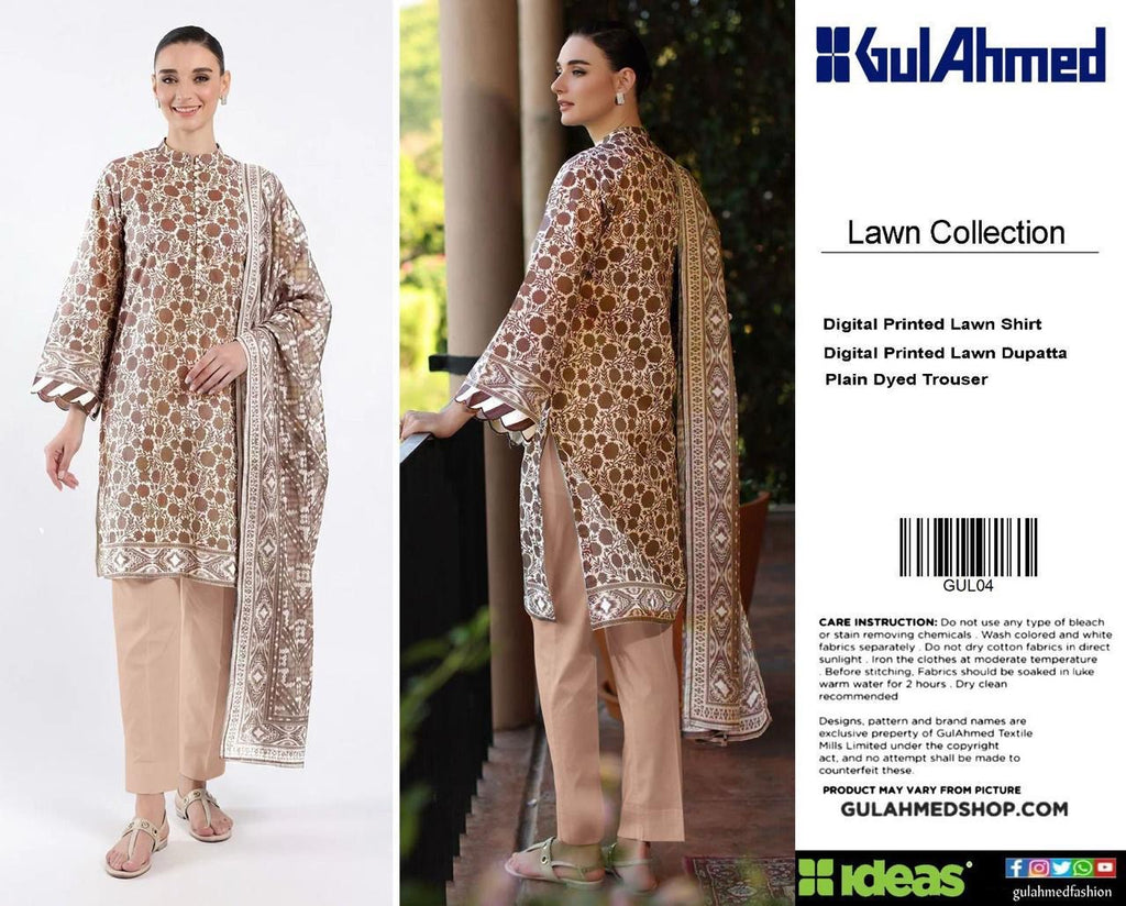 GulAhmed 3piece Summer Design