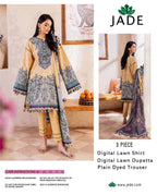 JADE 3piece Lawn Printed