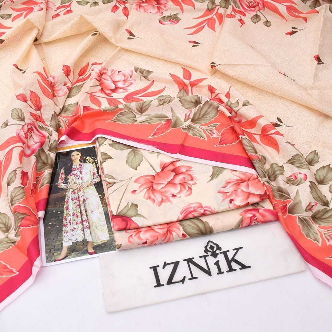 Iznik 3piece Lawn Dress