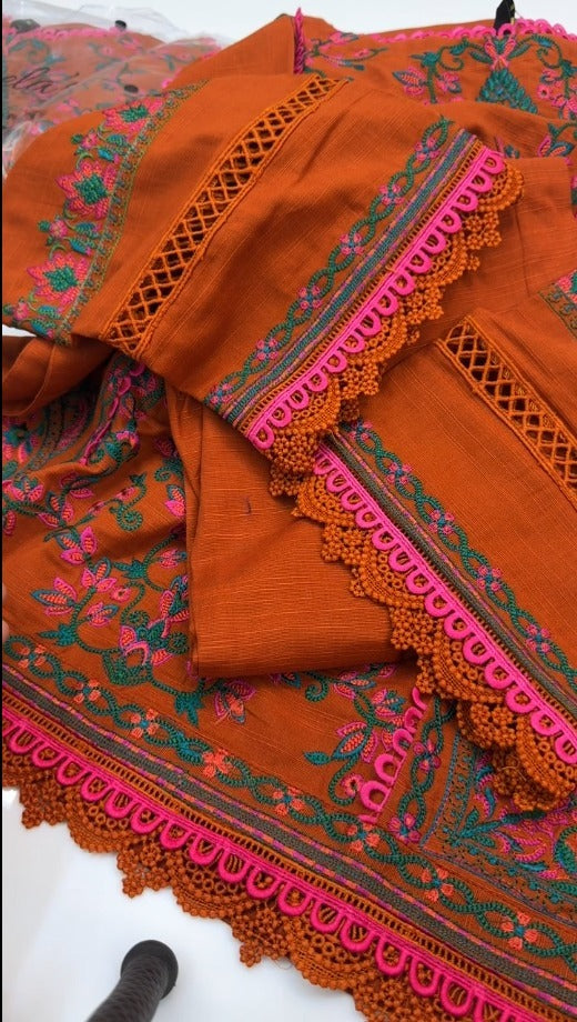 Luxury Doria Lawn Collection 2PC